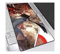 ITBT Fate Grand Order Tapis De Souris 800X300Mm Gaming Mousepad, Clavier Étendu, Tapis De Souris Professionnel De Jeu Mousepad avec Base De 3 Mm D'Épaisseur, pour Ordinateurs Portables, Pc, H