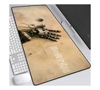 ITBT Fullmetal Alchemist 900x400mm Tapis de Souris XXL Multifonction Gaming Mousepad XXL Grand sous Main, Anime Souris 3mm Bureau Anti-Glissant Surface Texturée pour Ordinateur, B