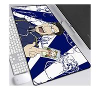 ITBT Fullmetal Alchemist Tapis De Souris 700X300Mm, Clavier Étendu Tapis De Souris Professionnel De Jeu Mousepad avec Base De 3 Mm D'Épaisseur, pour Ordinateurs Portables, Pc,D