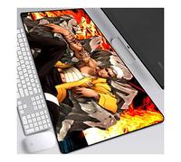 ITBT Fullmetal Alchemist Tapis de Souris XL 900x400mm Hydrorésistant Anime Mouse Pad Grand Tapis de Souris Gamer avec Base en Caoutchouc Anti-Glissant Surface Texturée pour Ordinateur et PC, H