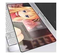 ITBT Gabriel Dropout Tapis de Souris XL 700x300mm Hydrorésistant Anime Mouse Pad Grand Tapis de Souris Gamer avec Base en Caoutchouc Anti-Glissant Surface Texturée pour Ordinateur et PC,D