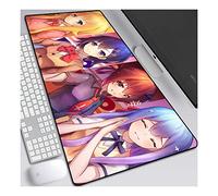 ITBT Gabriel Dropout Tapis de Souris XL 900x400mm Hydrorésistant Anime Mouse Pad Grand Tapis de Souris Gamer avec Base en Caoutchouc Anti-Glissant Surface Texturée pour Ordinateur et PC, C