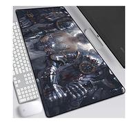 ITBT Ghost Blade 700x300mm Tapis de Souris XL Multifonction Gaming Mousepad XL Grand sous Main, Anime Souris 3mm Bureau Anti-Glissant Surface Texturée pour Ordinateur,H