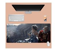 ITBT Ghost Blade Tapis de Souris XL 900x400mm Hydrorésistant Anime Mouse Pad Grand Tapis de Souris Gamer avec Base en Caoutchouc Anti-Glissant Surface Texturée pour Ordinateur et PC, A