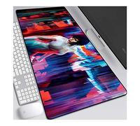 ITBT Ghost in The Shell 800x300mm Anime Mouse Pad, Keyboard Mouse Mats, Extended XXL Large Professional Gaming Mouse Mat with 3mm-Thick Rubber Base, for Computer PC,A