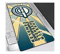 ITBT Ghost in The Shell Anime Extended XXL Mousepad,Speed Gaming Mouse Mat,800x300mm Large Anime Mousepad with Non-Slip Rubber Base,3mm Stitched Edges,for Computer PC,C