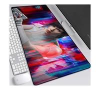 ITBT Ghost in The Shell Speed Gaming Mouse Pad,XXL Anime Mouse Mat,800x300mm, Extra Large Mousepad with Non-Slip Rubber Base,3mm Stitched Edges,for Computer PC,G