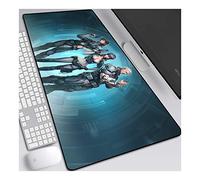 ITBT Ghost in The Shell Speed Gaming Mouse Pad,XXL Anime Mouse Mat,800x300mm, Extra Large Mousepad with Non-Slip Rubber Base,3mm Stitched Edges,for Computer PC,E