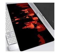 ITBT Ghost in The Shell Speed Gaming Mouse Pad,XXL Anime Mouse Mat,800x300mm, Extra Large Mousepad with Non-Slip Rubber Base,3mm Stitched Edges,for Computer PC,C