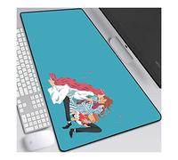 ITBT Goldfish on The Cliff Tapis De Souris 700X300Mm, Clavier Étendu Tapis De Souris Professionnel De Jeu Mousepad avec Base De 3 Mm D'Épaisseur, pour Ordinateurs Portables, Pc,B