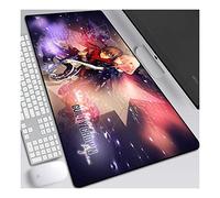 ITBT Guilty Crown 700x300mm Tapis de Souris XL Multifonction Gaming Mousepad XL Grand sous Main, Anime Souris 3mm Bureau Anti-Glissant Surface Texturée pour Ordinateur,C