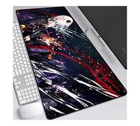 ITBT Guilty Crown 700x300mm Tapis de Souris XL Multifonction Gaming Mousepad XL Grand sous Main, Anime Souris 3mm Bureau Anti-Glissant Surface Texturée pour Ordinateur,D