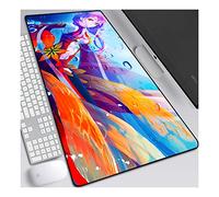 ITBT Guilty Crown 800x300mm Anime Mouse Pad, Keyboard Mouse Mats, Extended XXL Large Professional Gaming Mouse Mat with 3mm-Thick Rubber Base, for Computer PC,G