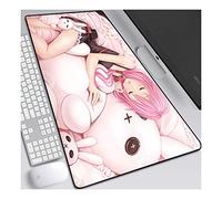 ITBT Guilty Crown Speed Gaming Mouse Pad,XXL Anime Mouse Mat,800x300mm, Extra Large Mousepad with Non-Slip Rubber Base,3mm Stitched Edges,for Computer PC,F