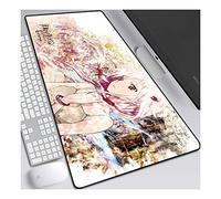 ITBT Guilty Crown Tapis De Souris 700X300Mm, Clavier Étendu Tapis De Souris Professionnel De Jeu Mousepad avec Base De 3 Mm D'Épaisseur, pour Ordinateurs Portables, Pc,A
