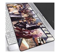 ITBT Guilty Crown Tapis De Souris 700X300Mm, Clavier Étendu Tapis De Souris Professionnel De Jeu Mousepad avec Base De 3 Mm D'Épaisseur, pour Ordinateurs Portables, Pc,B