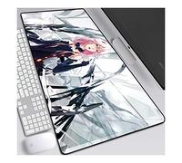ITBT Guilty Crown Tapis de Souris XL 700x300mm Hydrorésistant Anime Mouse Pad Grand Tapis de Souris Gamer avec Base en Caoutchouc Anti-Glissant Surface Texturée pour Ordinateur et PC,H
