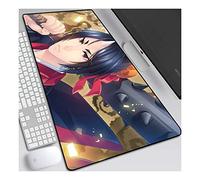 ITBT Hoozuki no Reitetsu, A 900x400mm Tapis de Souris XXL Multifonction Gaming Mousepad XXL Grand sous Main, Anime Souris 3mm Bureau Anti-Glissant Surface Texturée pour Ordinateur