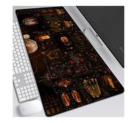 ITBT Iron Man Tapis de Souris XL 900x400mm Hydrorésistant Anime Mouse Pad Grand Tapis de Souris Gamer avec Base en Caoutchouc Anti-Glissant Surface Texturée pour Ordinateur et PC, B