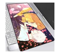 ITBT Kamisama Love 700x300mm Tapis de Souris XL Multifonction Gaming Mousepad XL Grand sous Main, Anime Souris 3mm Bureau Anti-Glissant Surface Texturée pour Ordinateur,B
