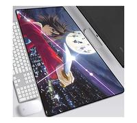 ITBT Kara no Kyoukai 900x400mm Tapis de Souris XXL Multifonction Gaming Mousepad XXL Grand sous Main, Anime Souris 3mm Bureau Anti-Glissant Surface Texturée pour Ordinateur, D