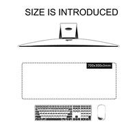 ITBT Kara no Kyoukai Tapis De Souris 700X300Mm, Clavier Étendu Tapis De Souris Professionnel De Jeu Mousepad avec Base De 3 Mm D'Épaisseur, pour Ordinateurs Portables, Pc,C