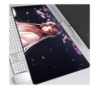 ITBT Kara no Kyoukai Tapis De Souris 800X300Mm Gaming Mousepad, Clavier Étendu, Tapis De Souris Professionnel De Jeu Mousepad avec Base De 3 Mm D'Épaisseur, pour Ordinateurs Portables, Pc, E