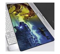 ITBT King of The Monsters Tapis de Souris XL 800x300mm Hydrorésistant Anime Mouse Pad Grand Tapis de Souris Gamer avec Base en Caoutchouc Anti-Glissant Surface Texturée pour Ordinateur et PC, H