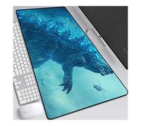 ITBT King of The Monsters Tapis de Souris XL 800x300mm Hydrorésistant Anime Mouse Pad Grand Tapis de Souris Gamer avec Base en Caoutchouc Anti-Glissant Surface Texturée pour Ordinateur et PC, B