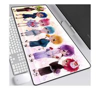 ITBT Kuroko no Basuke 700x300mm Tapis de Souris XL Multifonction Gaming Mousepad XL Grand sous Main, Anime Souris 3mm Bureau Anti-Glissant Surface Texturée pour Ordinateur,C