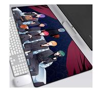 ITBT Kuroko's Basketball Speed Gaming Mouse Pad, XXL Anime Mouse Mat, 800x300mm, Extra Large Mousepad with Ant-Slip Rubber Base, 3mm Stitched Edge, for Computer PC, G