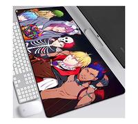 ITBT Kuroko's Basketball Tapis de Souris XL 900x400mm Hydrorésistant Anime Mouse Pad Grand Tapis de Souris Gamer avec Base en Caoutchouc Anti-Glissant Surface Texturée pour Ordinateur et PC, F