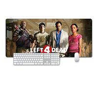 ITBT Left Dead Steam Tapis de Souris XXL 900x400mm Hydrorésistant Anime Mouse Pad Grand Tapis de Souris Gamer avec Base en Caoutchouc Anti-Glissant Surface Texturée pour Ordinateur et PC, I