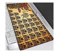 ITBT Legend of Zelda Tapis de Souris XL 800x300mm Hydrorésistant Anime Mouse Pad Grand Tapis de Souris Gamer avec Base en Caoutchouc Anti-Glissant Surface Texturée pour Ordinateur et PC, F