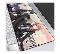 ITBT My Youth Romantic 700x300mm Tapis de Souris XL Multifonction Gaming Mousepad XL Grand sous Main, Anime Souris 3mm Bureau Anti-Glissant Surface Texturée pour Ordinateur,E