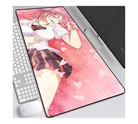 ITBT My Youth Romantic 700x300mm Tapis de Souris XL Multifonction Gaming Mousepad XL Grand sous Main, Anime Souris 3mm Bureau Anti-Glissant Surface Texturée pour Ordinateur,C