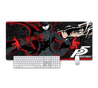 ITBT Persona 5 Tapis de Souris XXL 900x400mm Hydrorésistant Anime Mouse Pad Grand Tapis de Souris Gamer avec Base en Caoutchouc Anti-Glissant Surface Texturée pour Ordinateur et PC, E