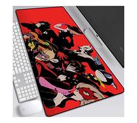 ITBT Persona Tapis de Souris XL 700x300mm Hydrorésistant Anime Mouse Pad Grand Tapis de Souris Gamer avec Base en Caoutchouc Anti-Glissant Surface Texturée pour Ordinateur et PC,E