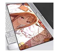 ITBT Pet Girl of Sakurasou Speed Gaming Mouse Pad, XXL Anime Mouse Mat, 800x300mm, Extra Large Mousepad with Ant-Slip Rubber Base, 3mm Stitched Edge, for Computer PC, A