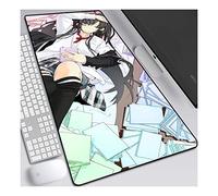 ITBT Problème d'amour des Jeunes Tapis de Souris Anime 800x300mm, Tapis de Souris de Jeu Professionnel Grand XXL étendu avec Base en Caoutchouc de 3mm d'épaisseur, pour Ordinateur PC, K