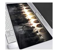 ITBT Rainbow Six Tapis De Souris 700X300Mm, Clavier Étendu Tapis De Souris Professionnel De Jeu Mousepad avec Base De 3 Mm D'Épaisseur, pour Ordinateurs Portables, Pc,B