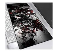 ITBT Steins Gate Tapis de Souris XL 700x300mm Hydrorésistant Anime Mouse Pad Grand Tapis de Souris Gamer avec Base en Caoutchouc Anti-Glissant Surface Texturée pour Ordinateur et PC,F