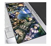 ITBT Steins Gate Tapis de Souris XL 800x300mm Hydrorésistant Anime Mouse Pad Grand Tapis de Souris Gamer avec Base en Caoutchouc Anti-Glissant Surface Texturée pour Ordinateur et PC, G