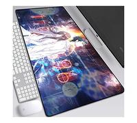 ITBT Steins Gate Tapis de Souris XL 900x400mm Hydrorésistant Anime Mouse Pad Grand Tapis de Souris Gamer avec Base en Caoutchouc Anti-Glissant Surface Texturée pour Ordinateur et PC, A