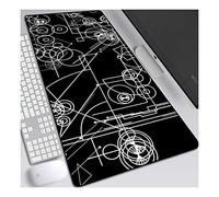 ITBT Steins Gate Tapis de Souris XL 900x400mm Hydrorésistant Anime Mouse Pad Grand Tapis de Souris Gamer avec Base en Caoutchouc Anti-Glissant Surface Texturée pour Ordinateur et PC, G