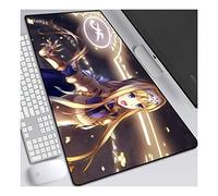 ITBT Sword Art Online 700x300mm Tapis de Souris XL Multifonction Gaming Mousepad XL Grand sous Main, Anime Souris 3mm Bureau Anti-Glissant Surface Texturée pour Ordinateur,G