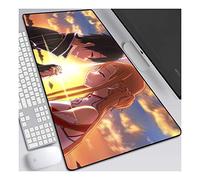 ITBT Sword Art Online 800x300mm Anime Mouse Pad, Keyboard Mouse Mats, Extended XXL Large Professional Gaming Mouse Mat with 3mm-Thick Rubber Base, for Computer PC,H