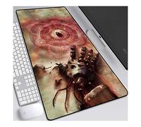 ITBT Tapis de Souris de Jeu Fullmetal Alchemist Speed, Tapis de Souris XXL Anime, 800x300 mm, Tapis de Souris Extra Large avec Base en Caoutchouc antidérapante, Bords Cousus de 3 mm, pour PC, E