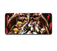 ITBT Tapis de Souris Overlord 900x400mm Tapis de Souris XXL Multifonction Gaming Mousepad XXL Grand sous Main, Anime Souris 3mm Bureau Anti-Glissant Surface Texturée pour Ordinateur, B
