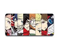 ITBT Tapis de Souris Persona 5 900x400mm Tapis de Souris XXL Multifonction Gaming Mousepad XXL Grand sous Main, Anime Souris 3mm Bureau Anti-Glissant Surface Texturée pour Ordinateur, S